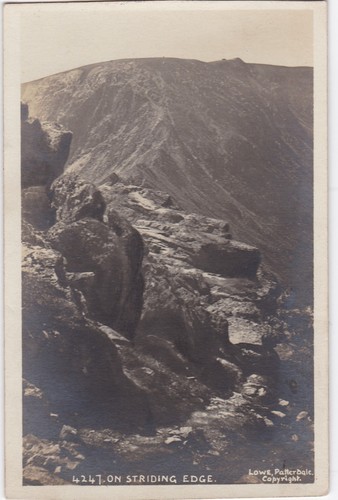 View striding edge - view, on